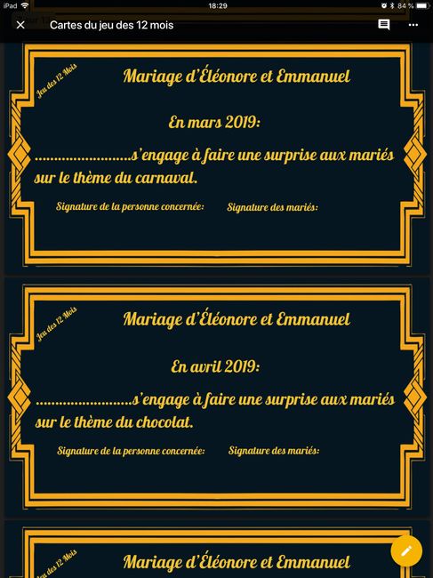 Préparations des jeux du mariage - 4