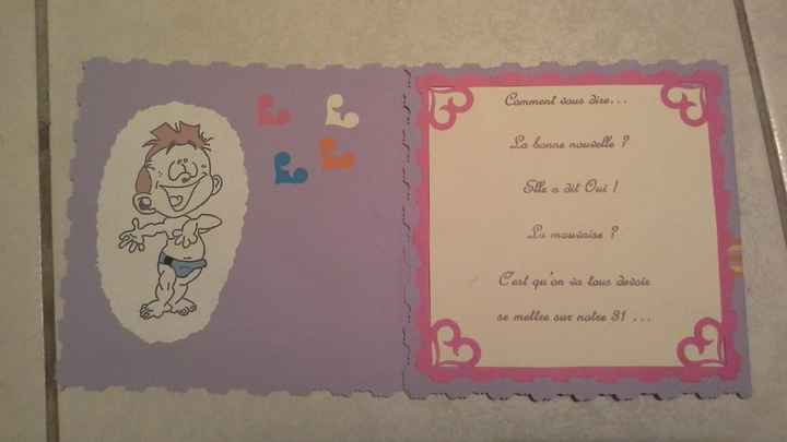 Faire part terminé ! - 2