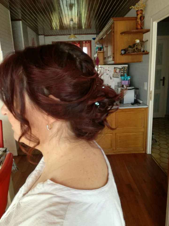 Premier essais chignon - 2
