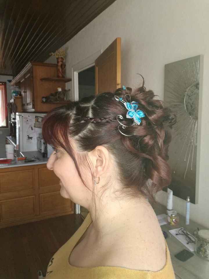 2ème essais chignon - 2
