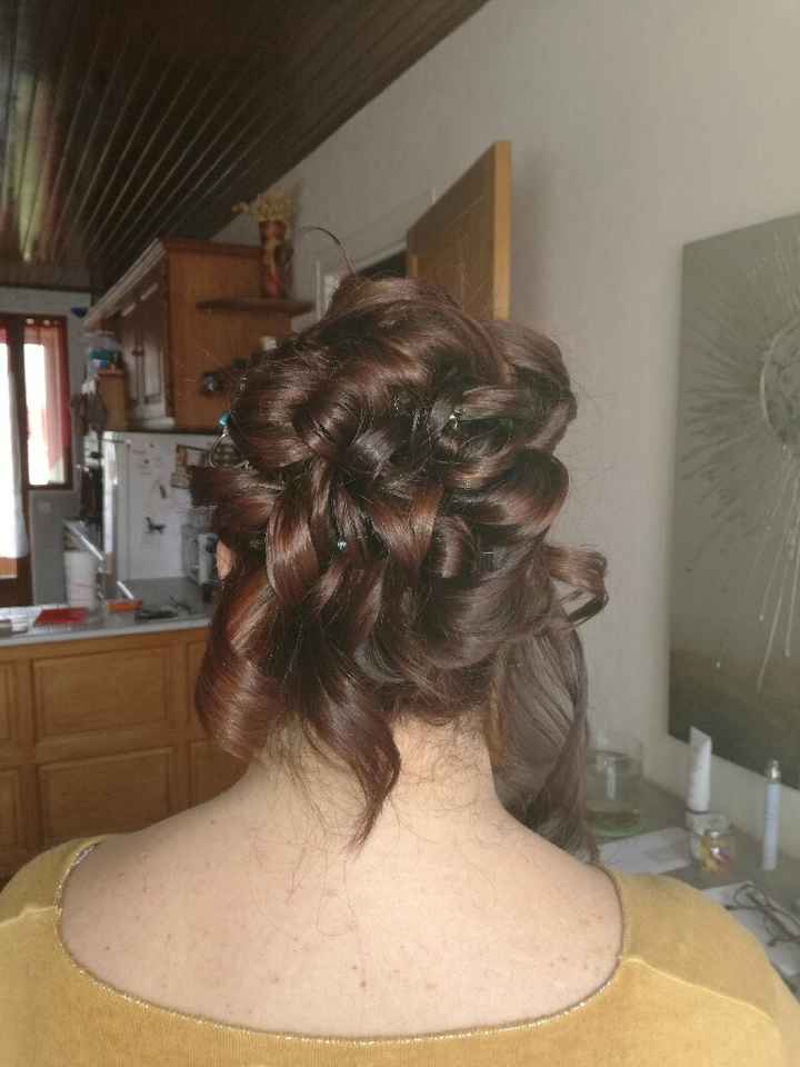 2ème essais chignon - 3