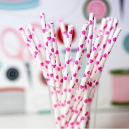 Pailles pour le candy bar