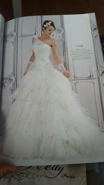 1ere sélection de robe avant essayage!!!! vos avis? - 1