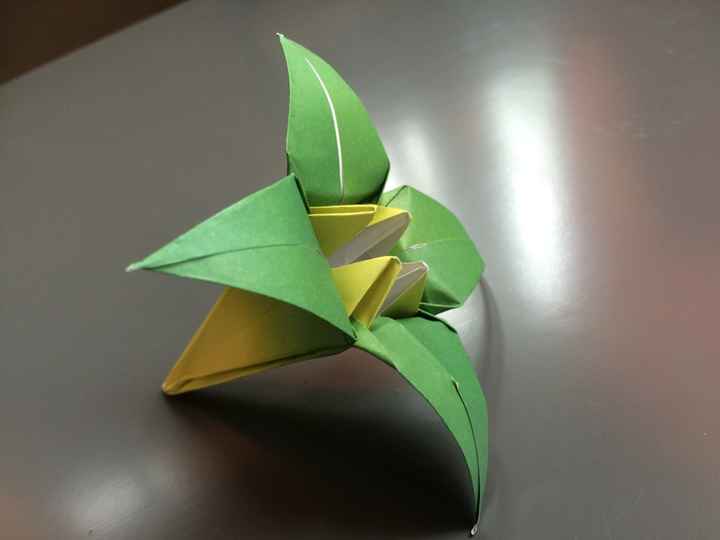 Fleur en origami - 1