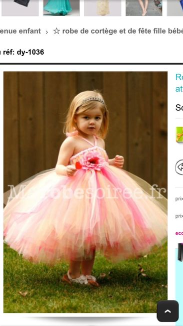 Robe cortège enfant - 1