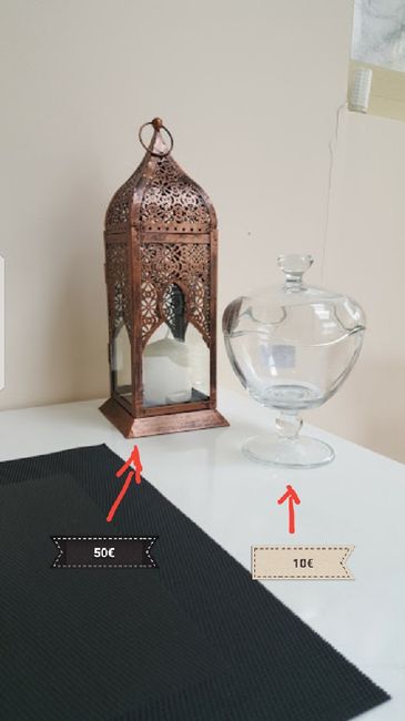 Vente de décoration et flûtes - 3
