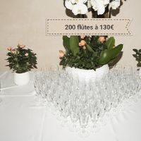 Vente de décoration et flûtes - 4
