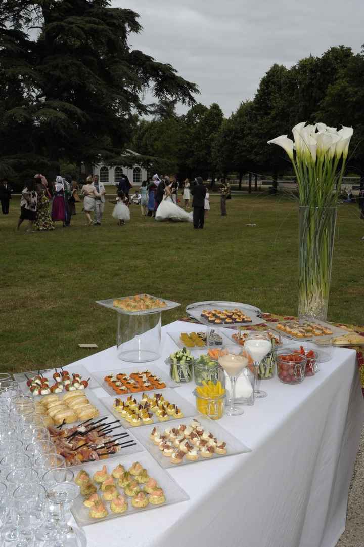 buffet vin d'honneur