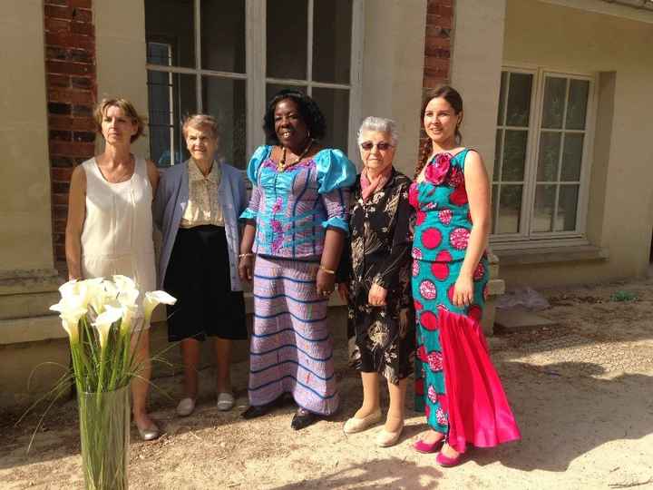 ma belle maman, ma maman et mes grand-mère avec moi