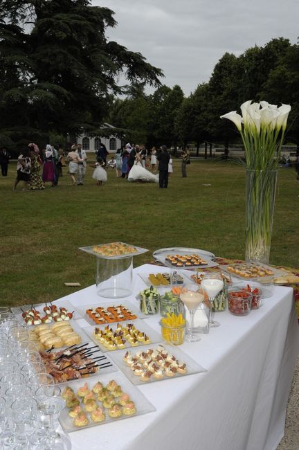 buffet vin d'honneur