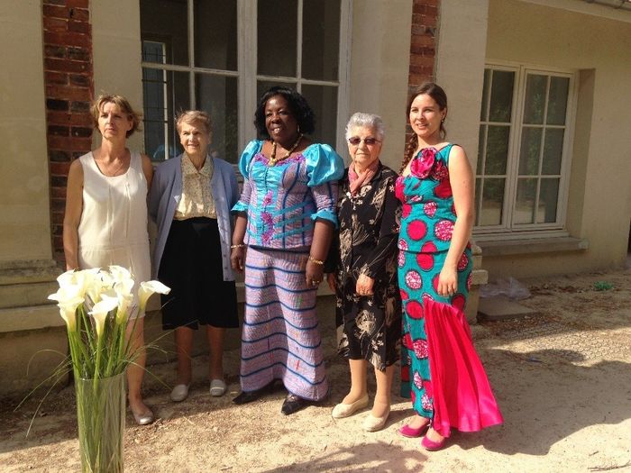 ma belle maman, ma maman et mes grand-mère avec moi