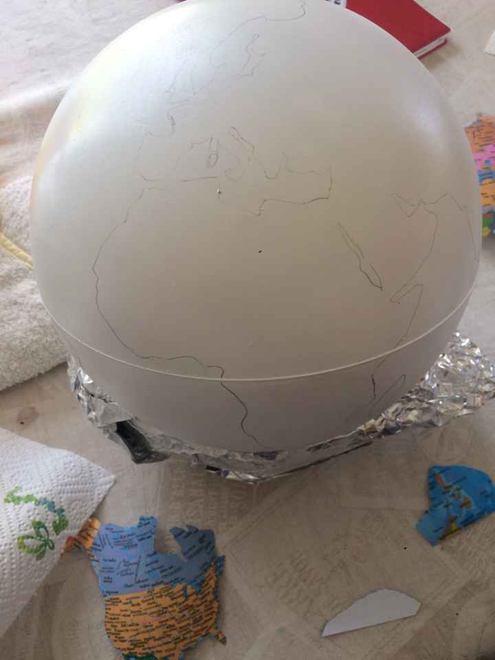 Diy urne globe - 4