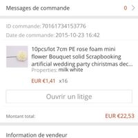 Fausses roses aliexpresss - 1