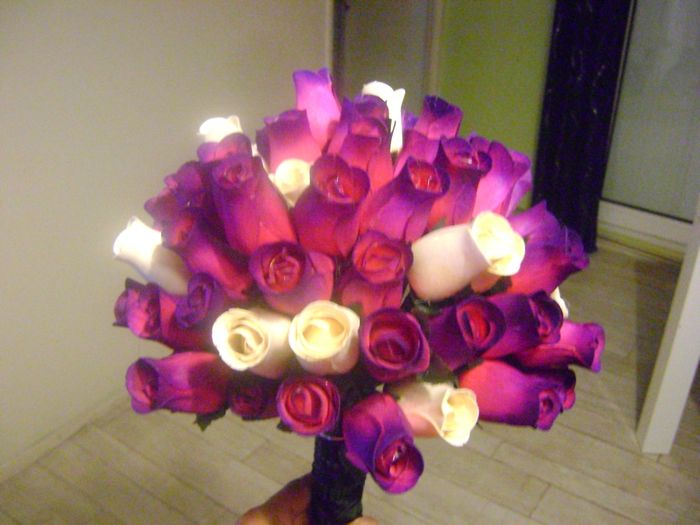 roses en bois 