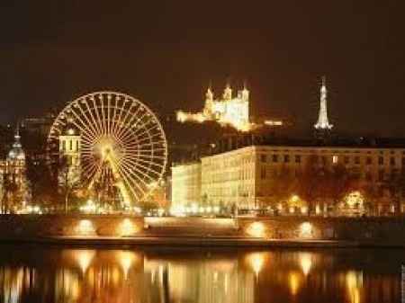 Lyon by night