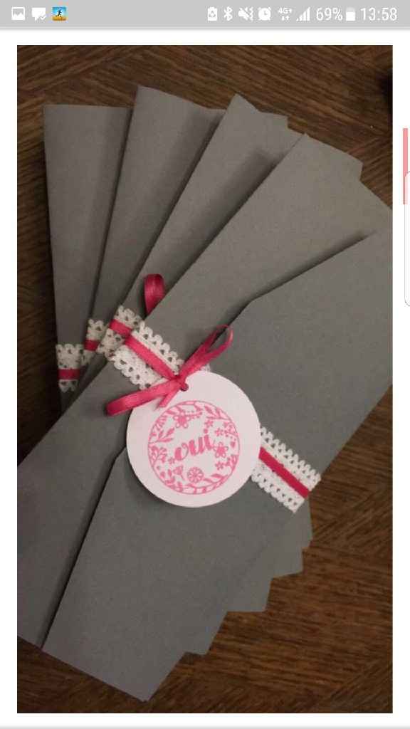  Faire part fait main ou acheté tout fait ? - 1