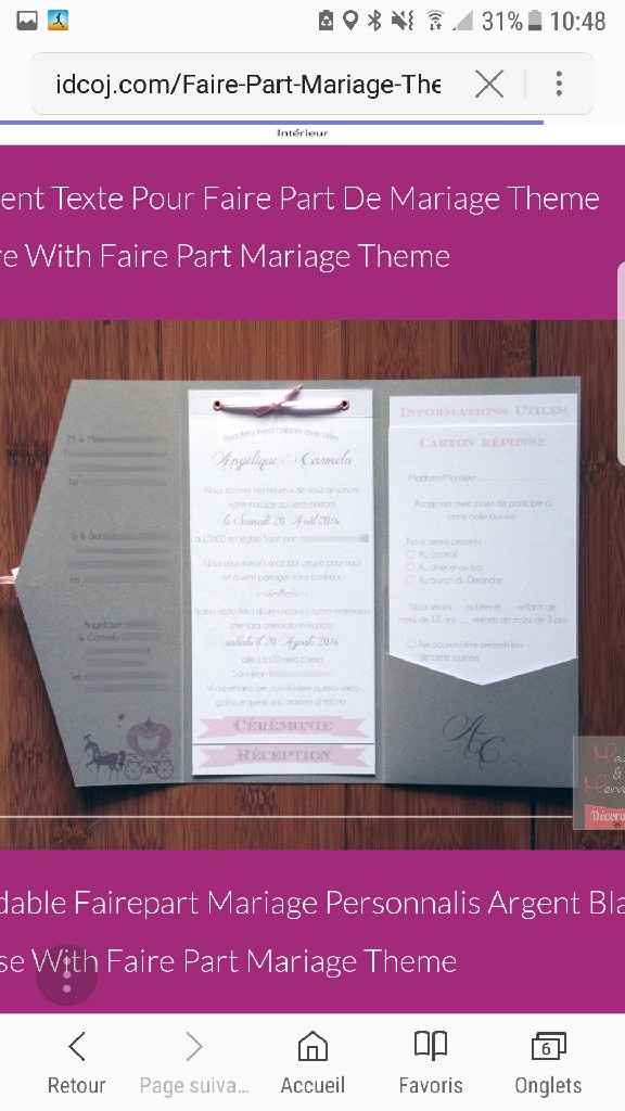  Faire part fait main ou acheté tout fait ? - 3