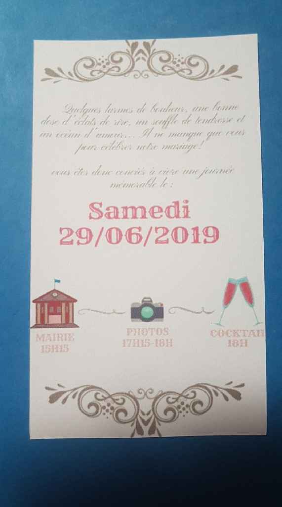 Pas d'accord sur le prototype du faire part - 1