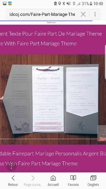  Faire part fait main ou acheté tout fait ? - 3