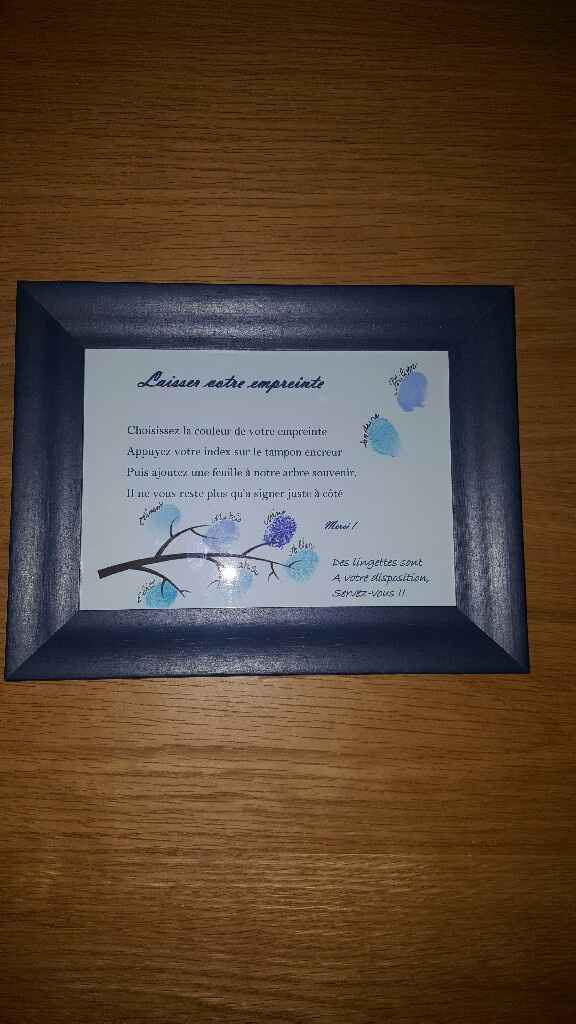 Diy du soir - cadre explicatif arbre à empreinte - 1