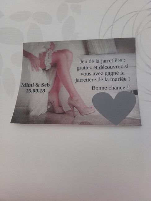 Tickets à gratter pour la jarretiere ! - 5