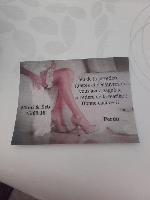 Question jarretière ???? - 2