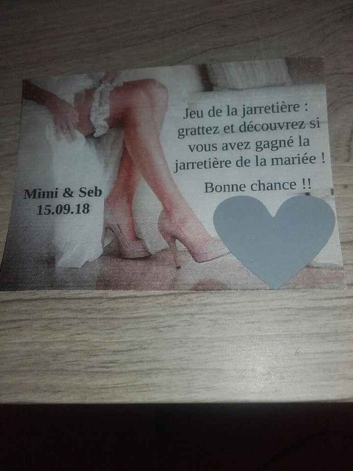 Tickets à gratter pour la jarretiere ! - 1