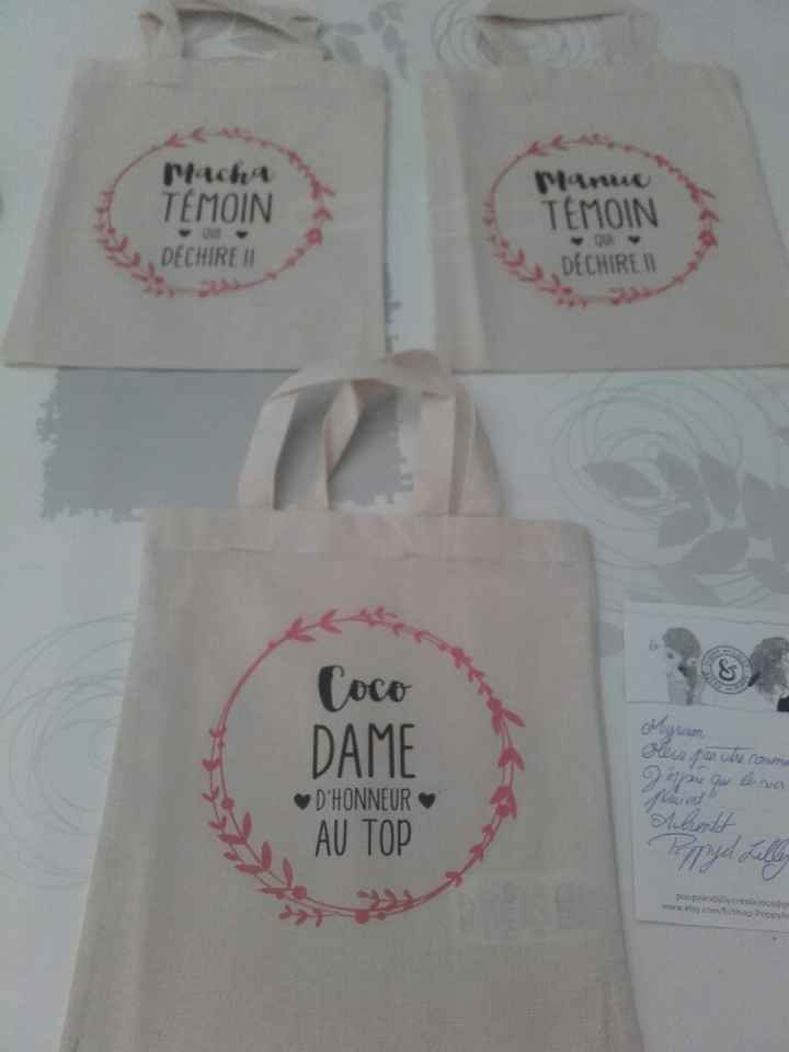 Cadeaux pour mes témoins - 1