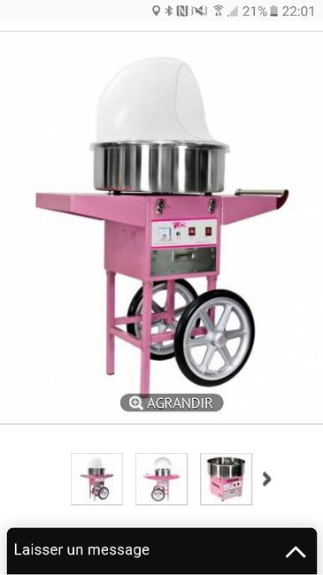 Machine barbe à papa - 1