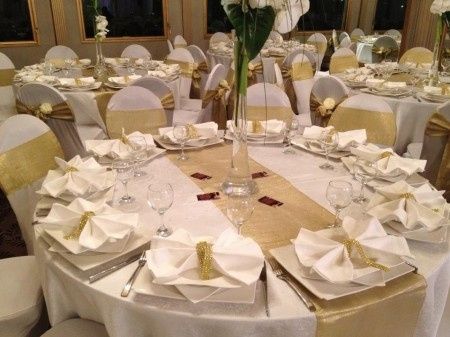 Exemple déco dorée