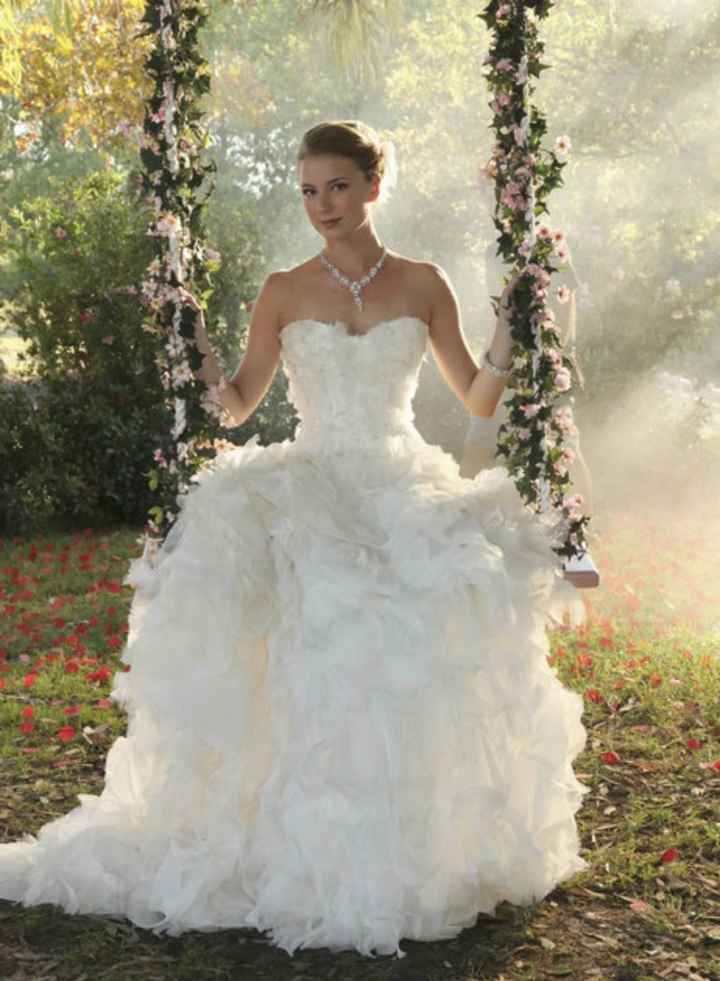 Inspirations de tenues de mariage série tv - 1