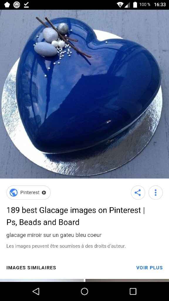 Mon wedding cake sera à _____ - 1