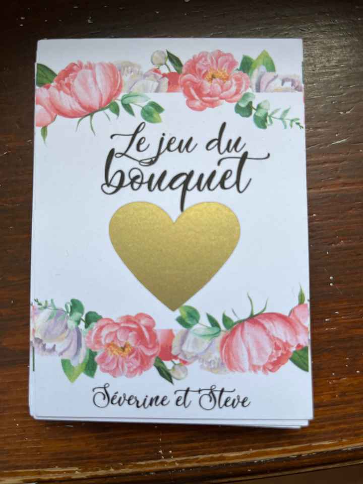 Jeu bouquet - 1