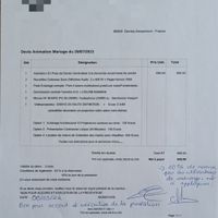 Absence de contrat dj - 1