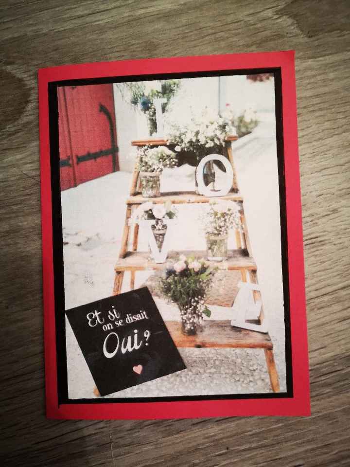 Faire part d'annonce du mariage - 1