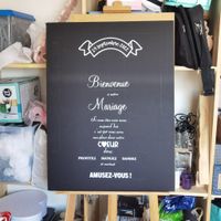 Panneau Bienvenue - 1