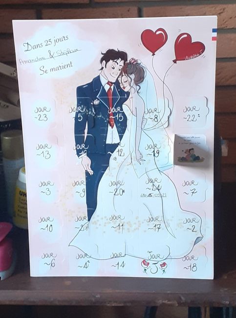 Calendrier de l'avant 🙂 1