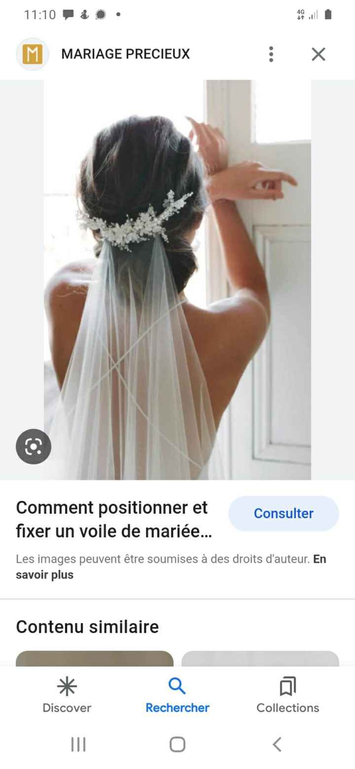 Accessoire coiffure + voile - 4