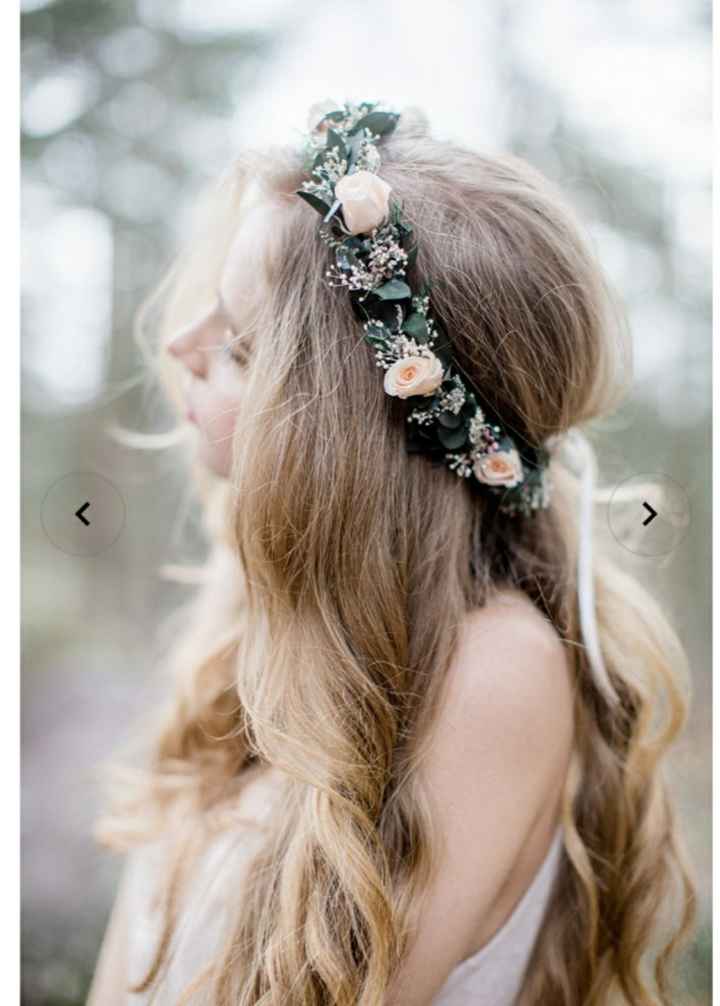 Fleurs cheveux - 2