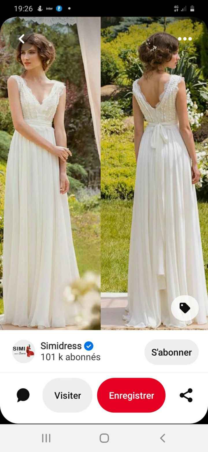 1Er essayage robe de mariee vos avis hi hi hi - 2