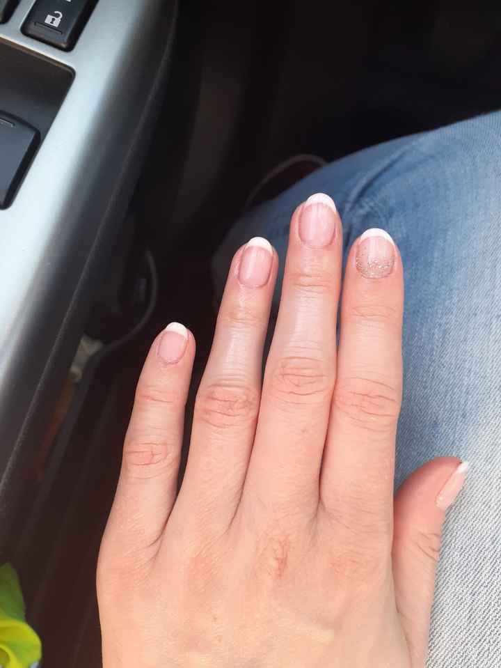 Ma manucure pour le jour j - 1