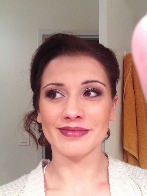 2nd essai maquillage et coiffure  - 2