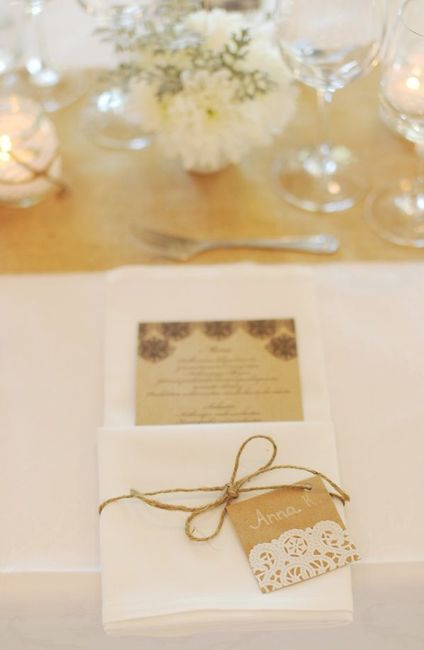 idée présentation menu