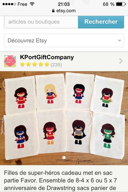 Mes petits sachets pour invités - 1