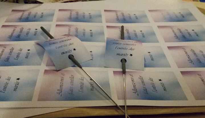 Déco  bleu violet - 3