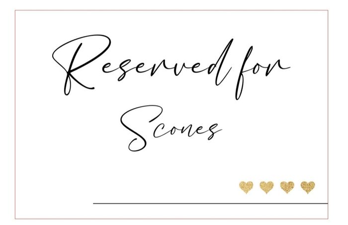 Nom de table chic à l'anglaise 5