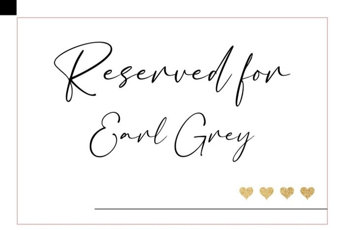 Nom de table chic à l'anglaise 6