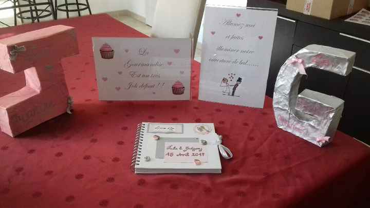Petit point sur la déco a moins de deux mois du mariage 😊 - 8