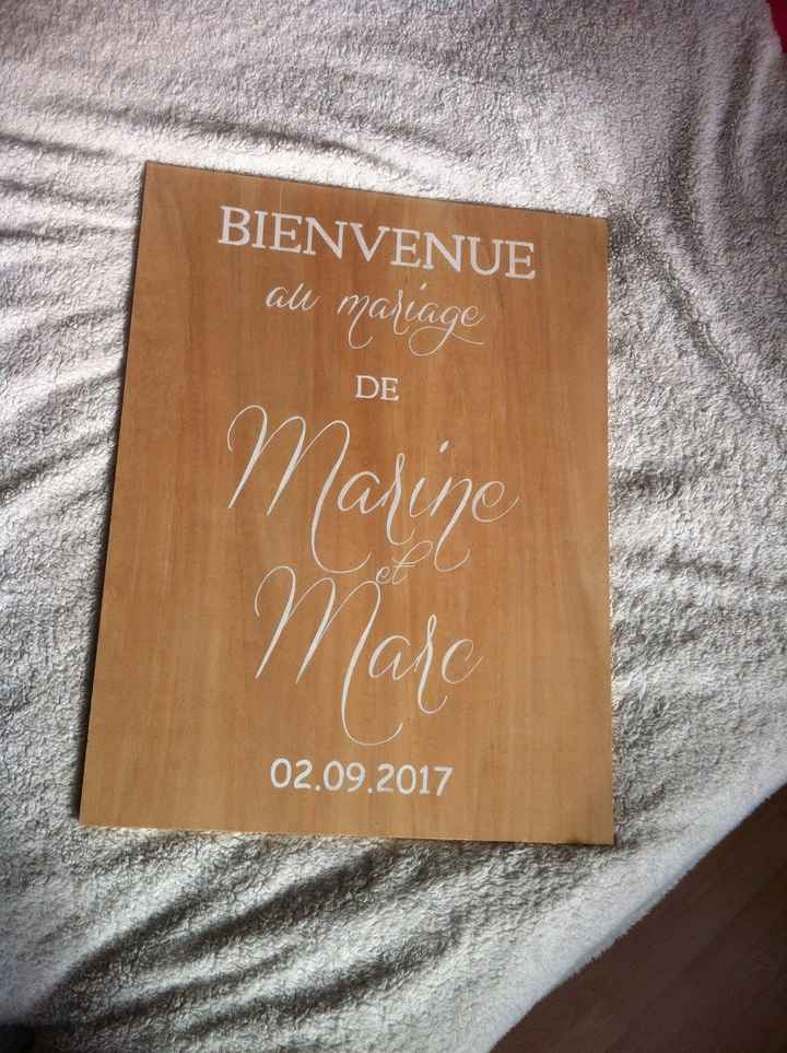 Panneau Bienvenue