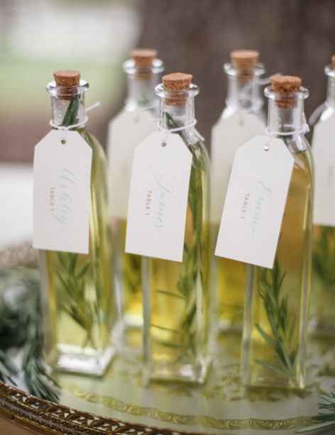 Bouteilles huile olive